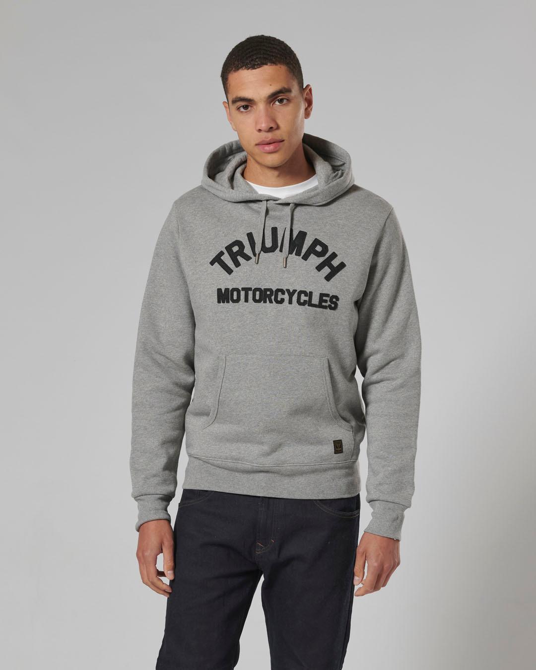 CARRICK PULL-ON HOODIE GREY MARL M image 7