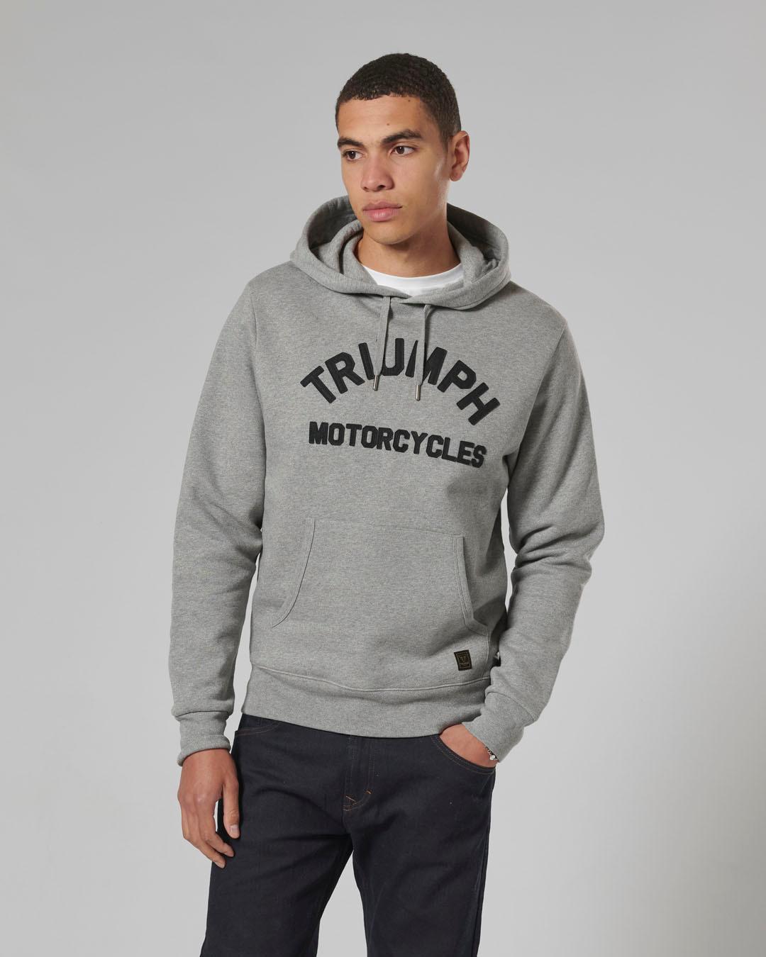 CARRICK PULL-ON HOODIE GREY MARL M image 5