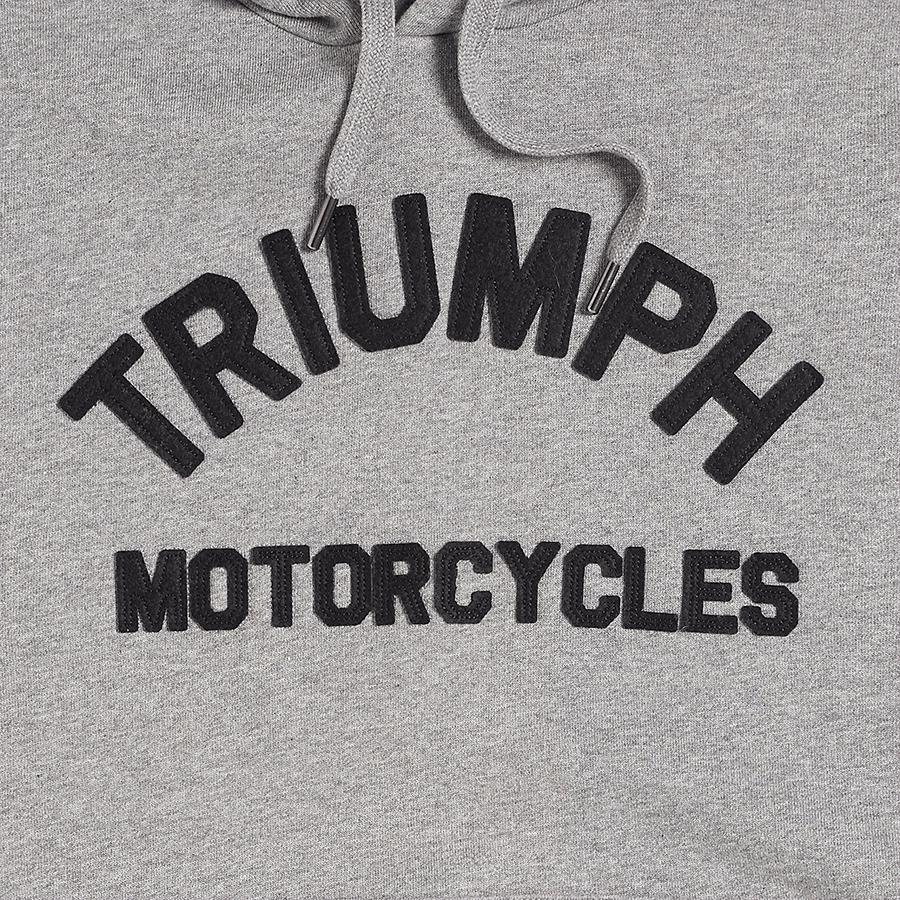 CARRICK PULL-ON HOODIE GREY MARL S image 2