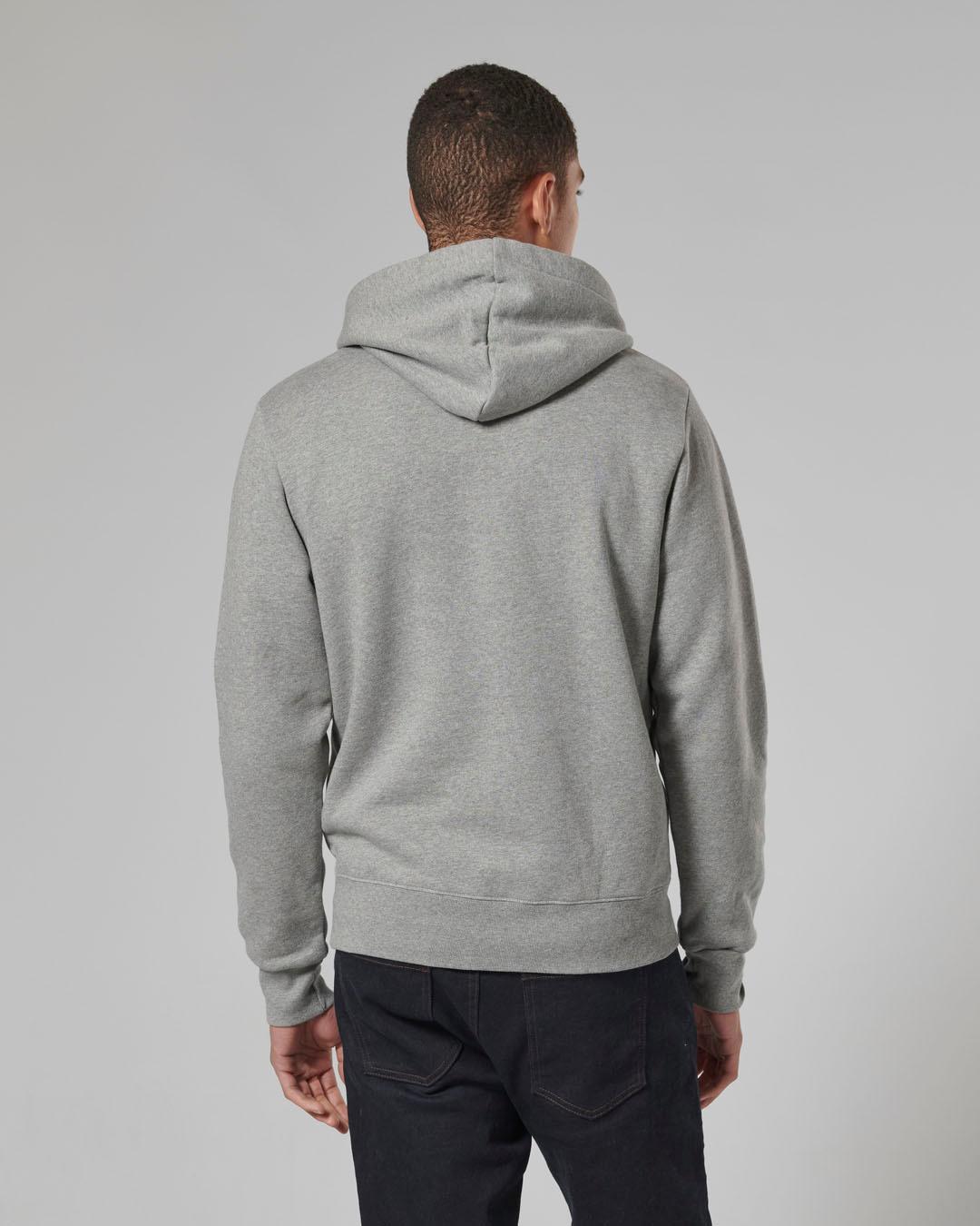 CARRICK PULL-ON HOODIE GREY MARL XS image 4