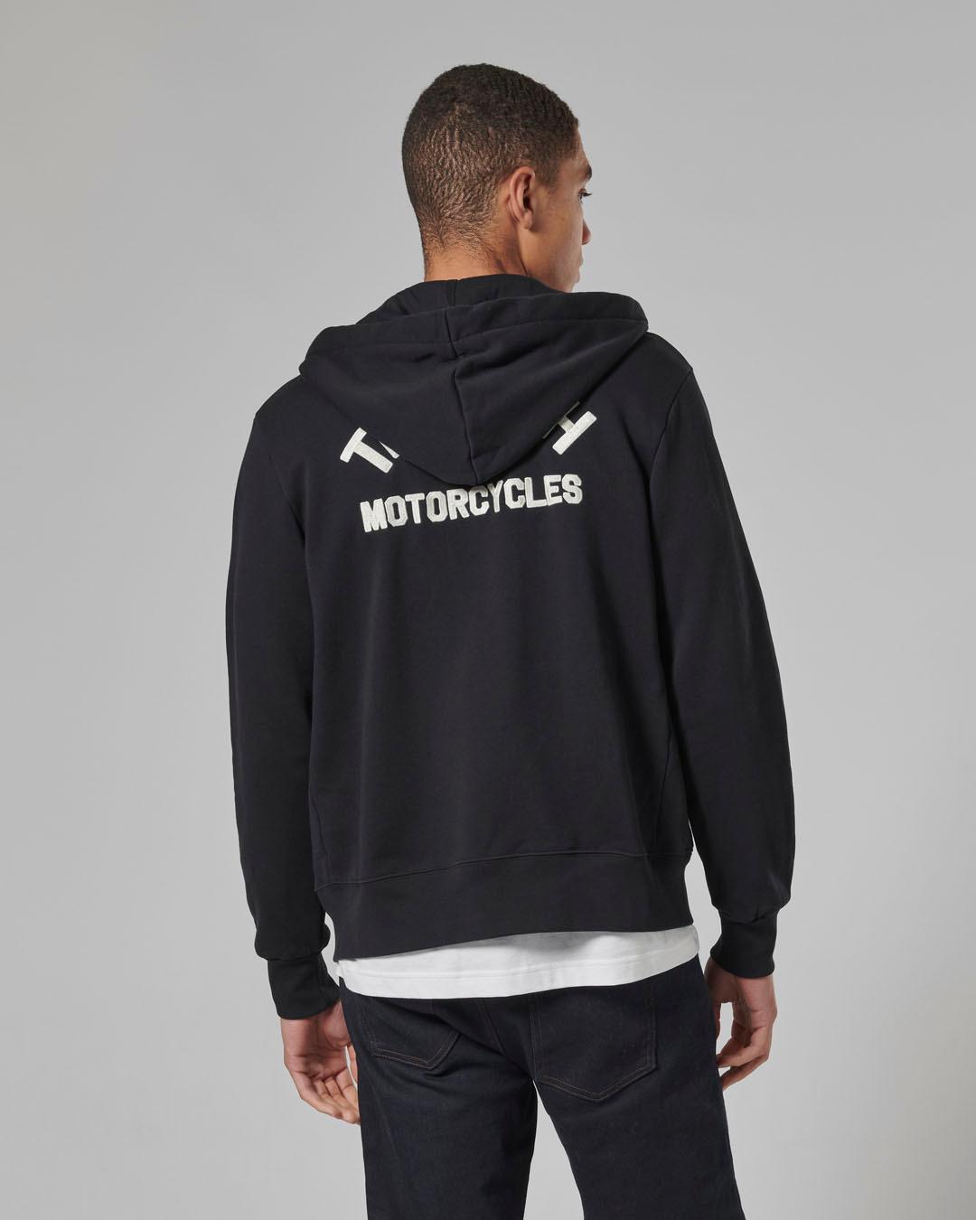 DOLAN FULL ZIP HOODIE BLACK XS image 6