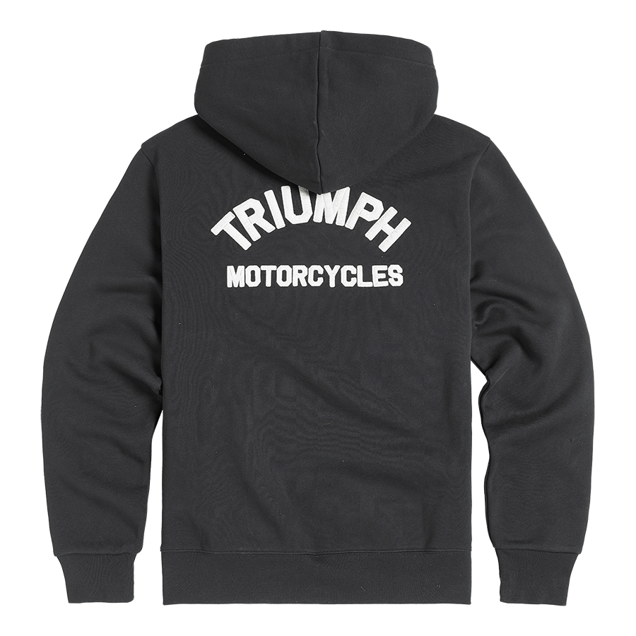 DOLAN FULL ZIP HOODIE BLACK XS image 2