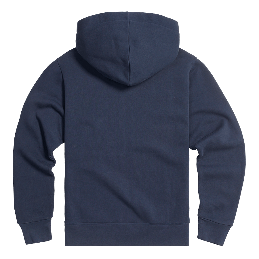CARRICK PULL-ON HOODIE NAVY / BONE XS image 4
