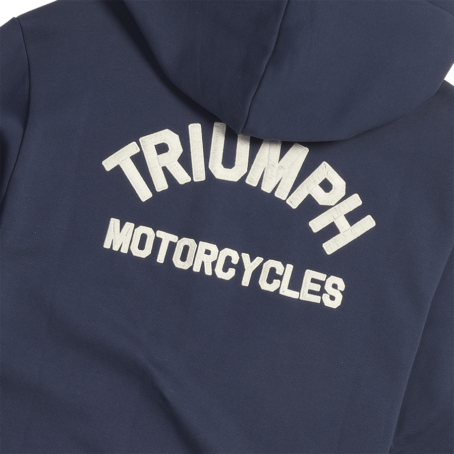 DOLAN FULL ZIP-SWEAT NAVY / BONE XXL image 9