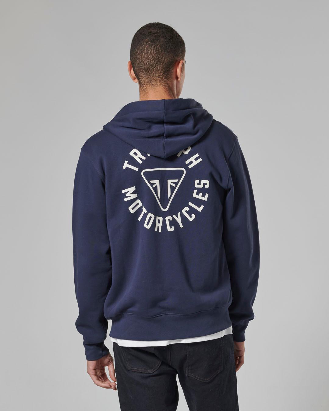 DIGBY FULL ZIP-HOODIE NAVY / BONE XXL image 6