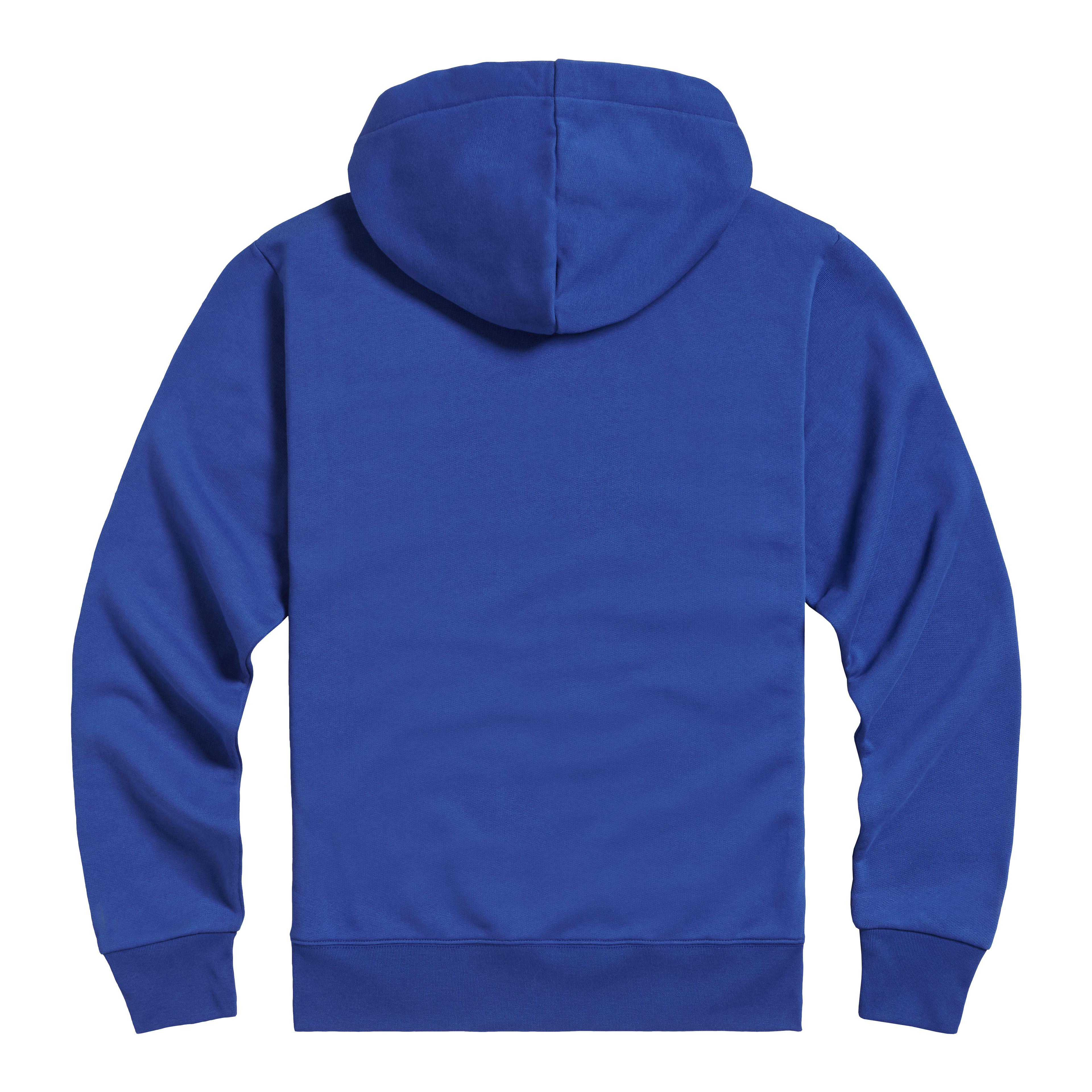CARRICK PULL-ON HOODIE BLUE / BONE L image 3
