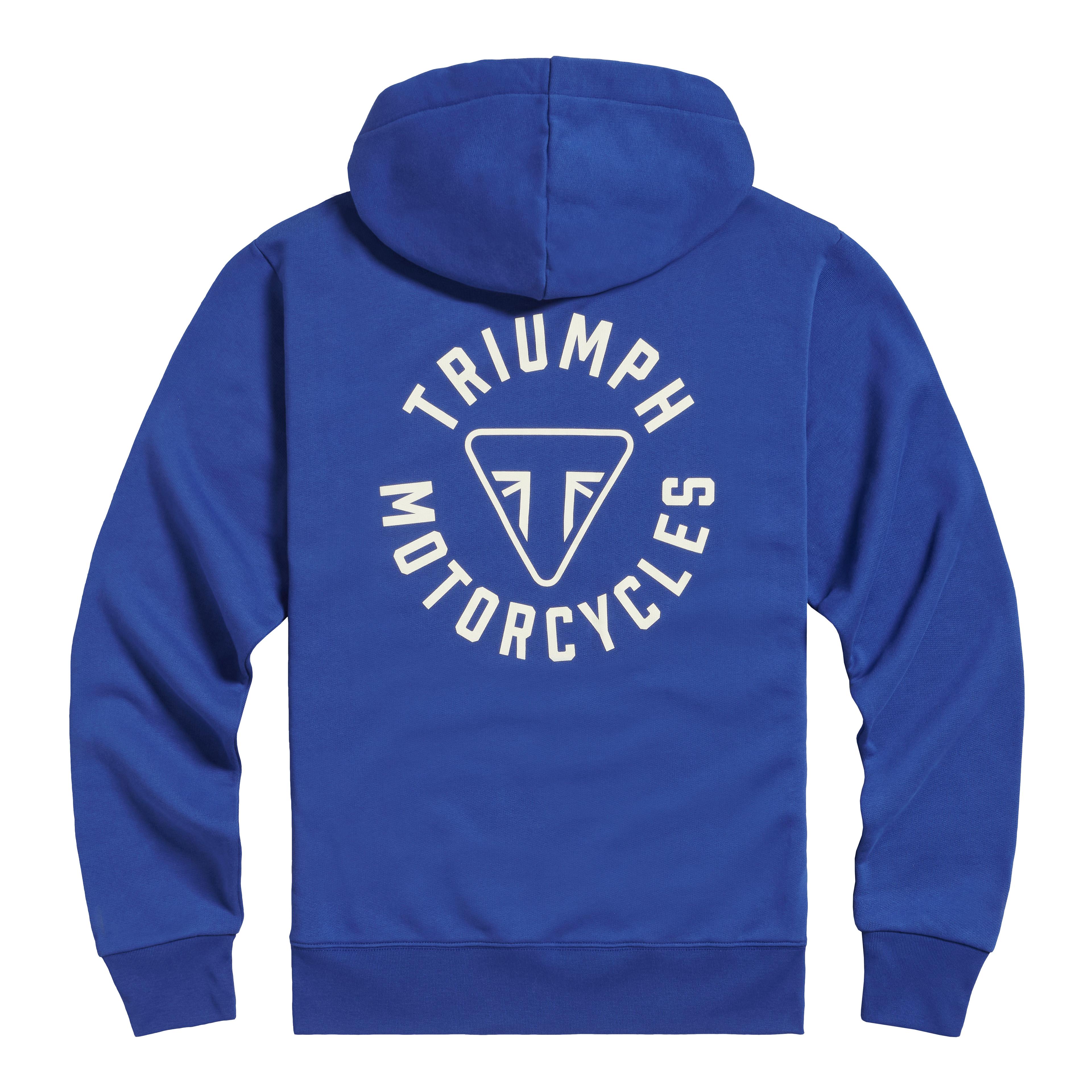 DIGBY FULL ZIP HOODIE BLUE / BONE XL image 4