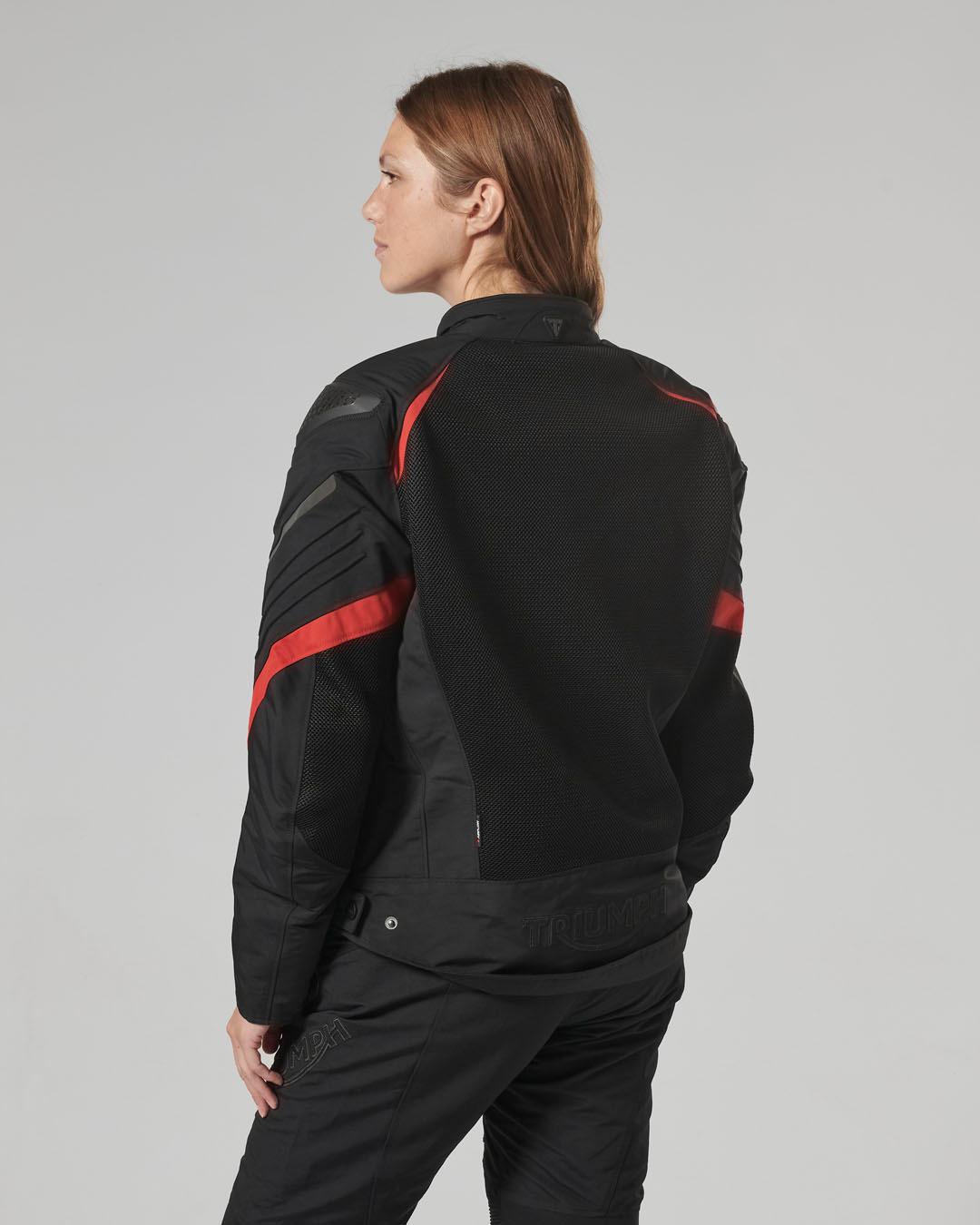 TRIPLE SPORTS MESH JACKET BLACK / WHITE / RED L image 1