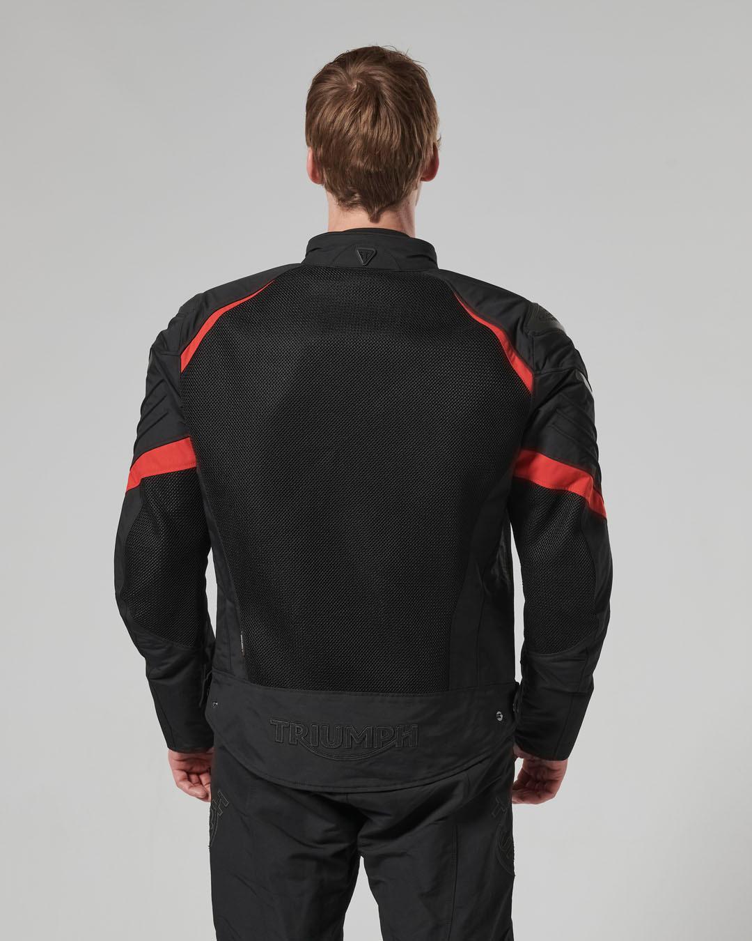 TRIPLE SPORTS MESH JACKET BLACK / WHITE / RED L image 5