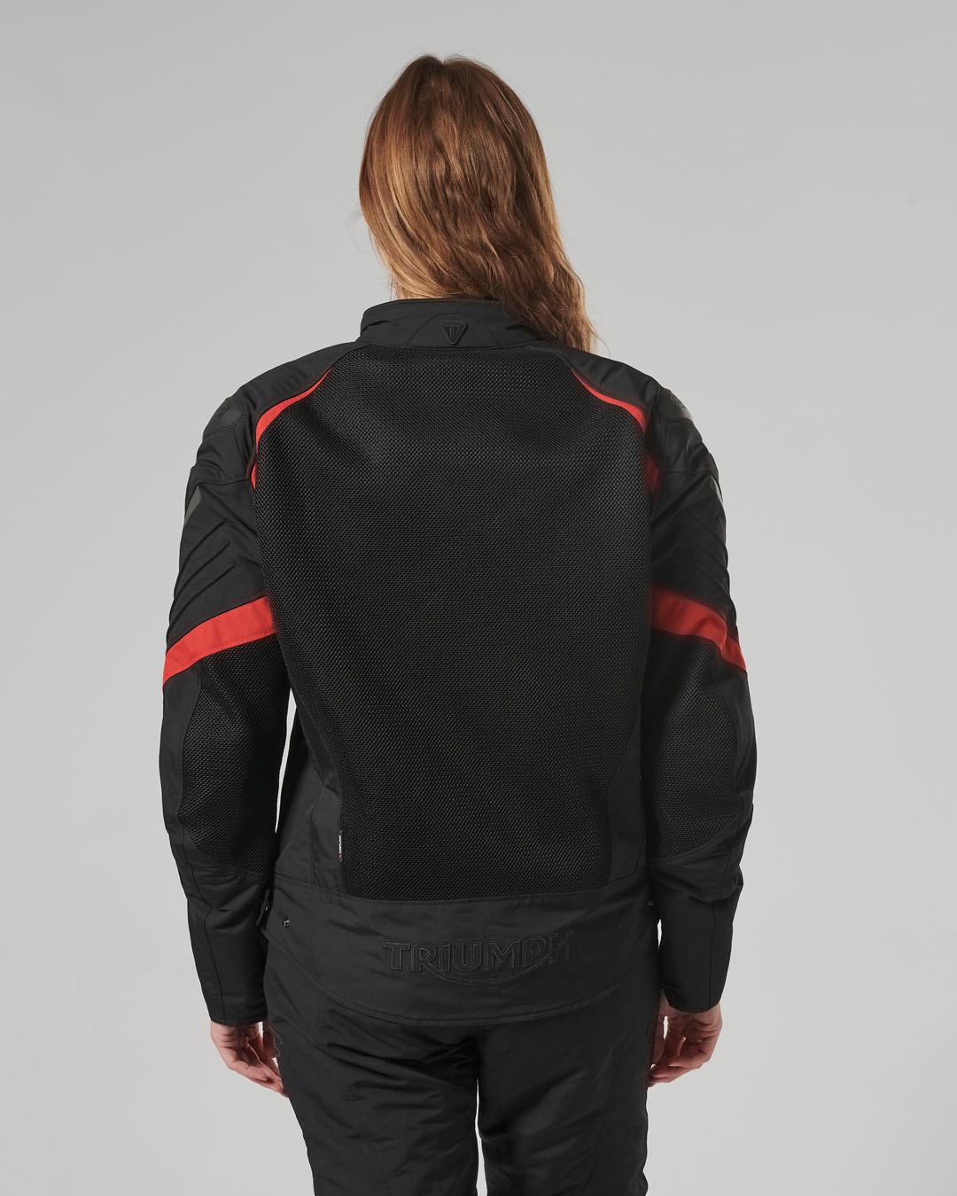 TRIPLE SPORTS MESH JACKET BLACK / WHITE / RED L image 2