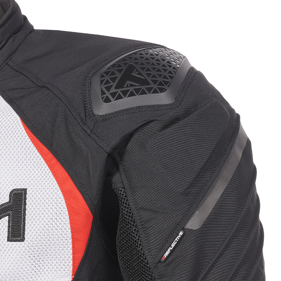 TRIPLE SPORTS MESH JACKET BLACK / WHITE / RED S image 7
