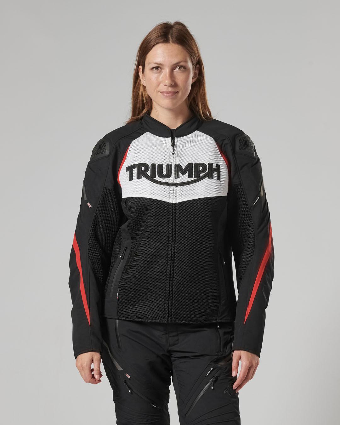 TRIPLE SPORTS MESH JACKET BLACK / WHITE / RED S image 14