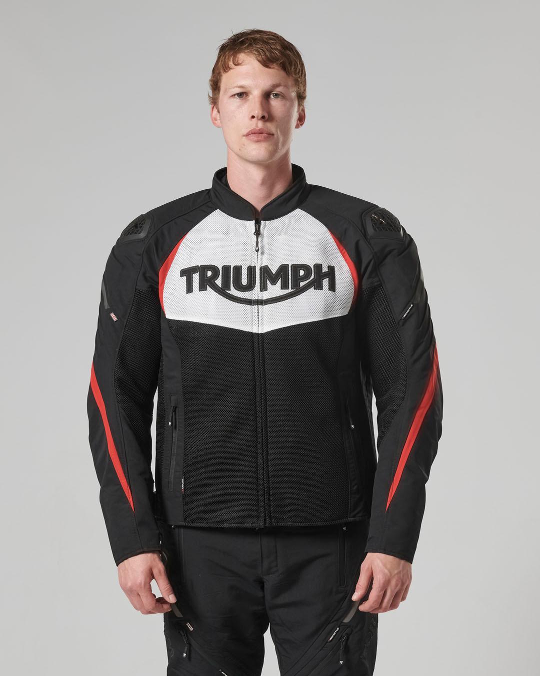 TRIPLE SPORTS MESH JACKET BLACK / WHITE / RED S image 20