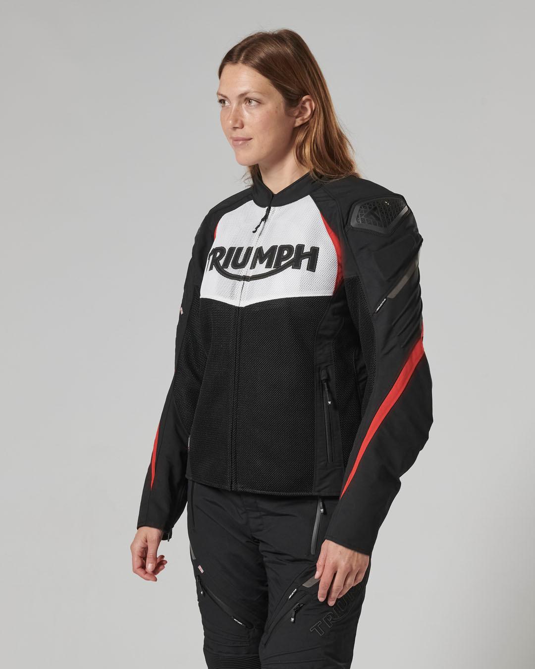 TRIPLE SPORTS MESH JACKET BLACK / WHITE / RED S image 16