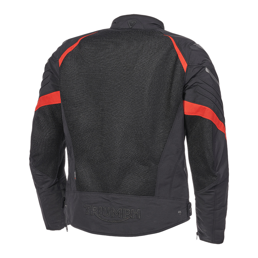 TRIPLE SPORTS MESH JACKET BLACK / WHITE / RED XS image 6