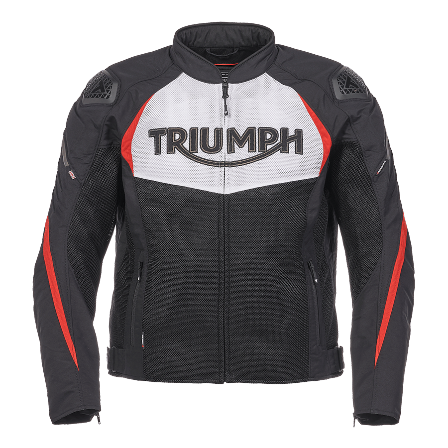 TRIPLE SPORTS MESH JACKET BLACK / WHITE / RED XXL image 8