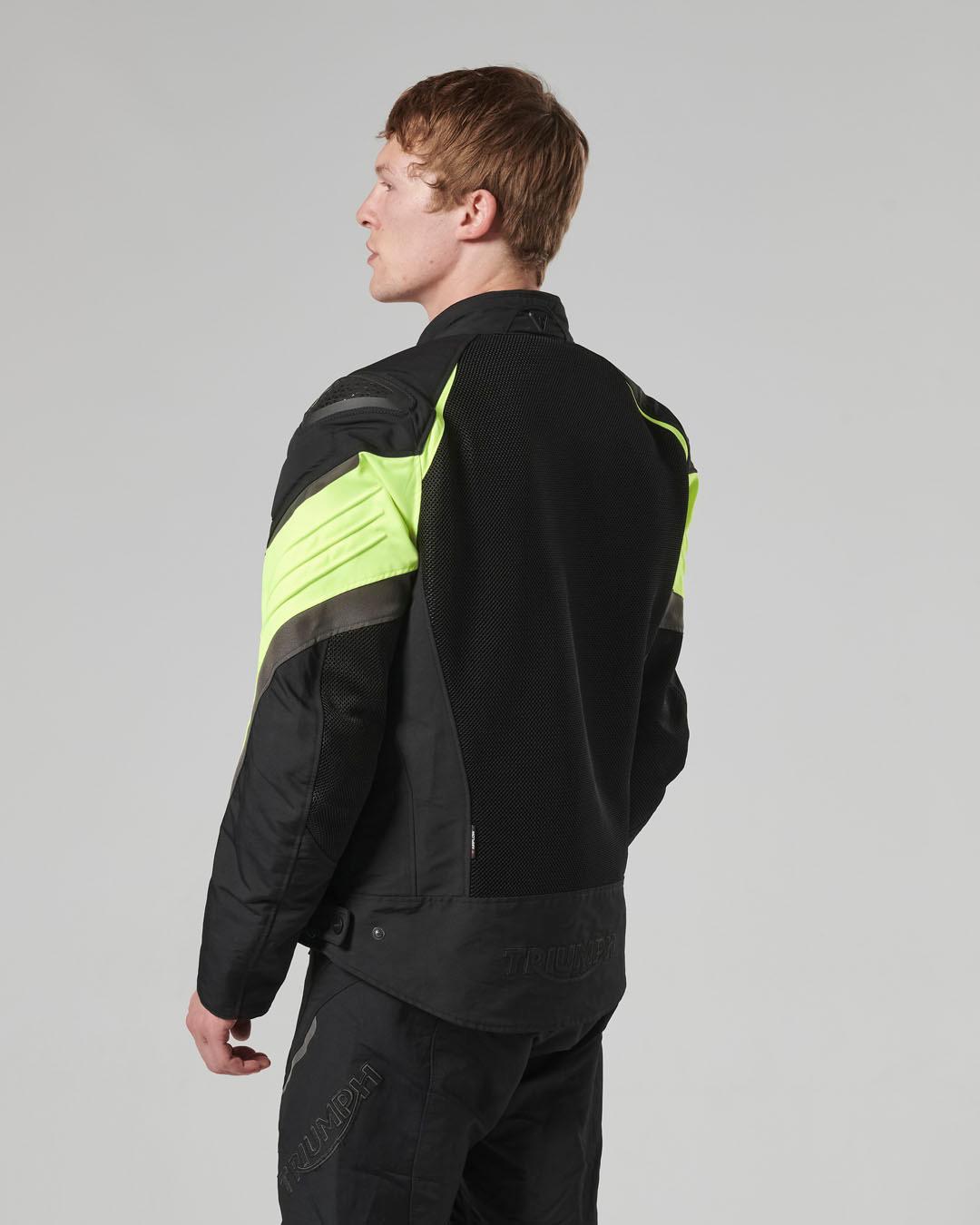 TRIPLE MESH JACKET - BLACK / FLURO L image 8