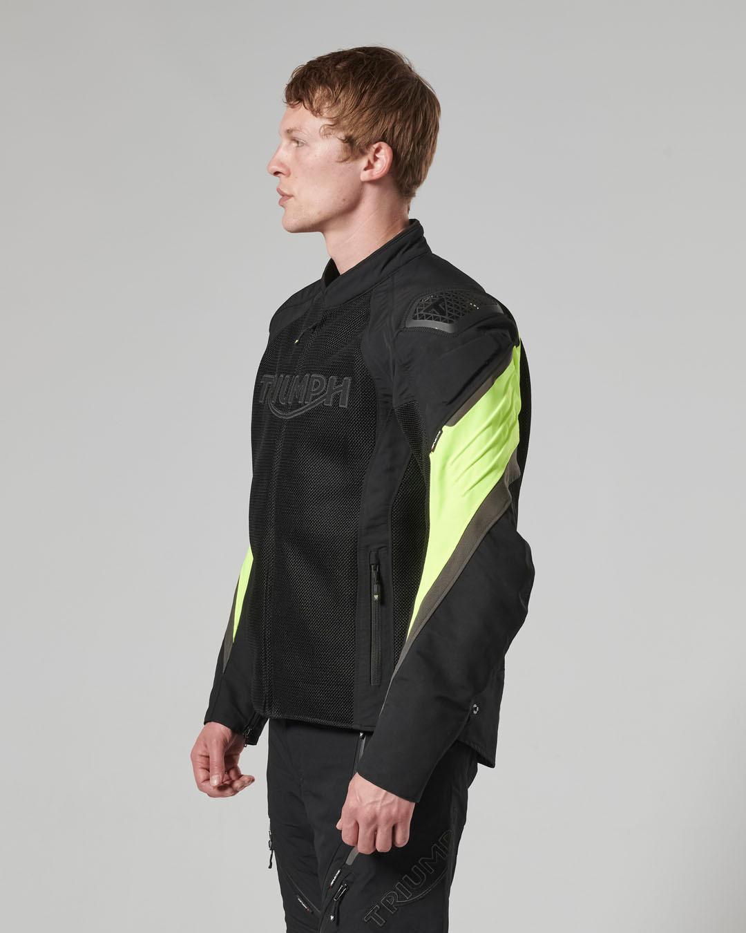 TRIPLE MESH JACKET - BLACK / FLURO L image 14
