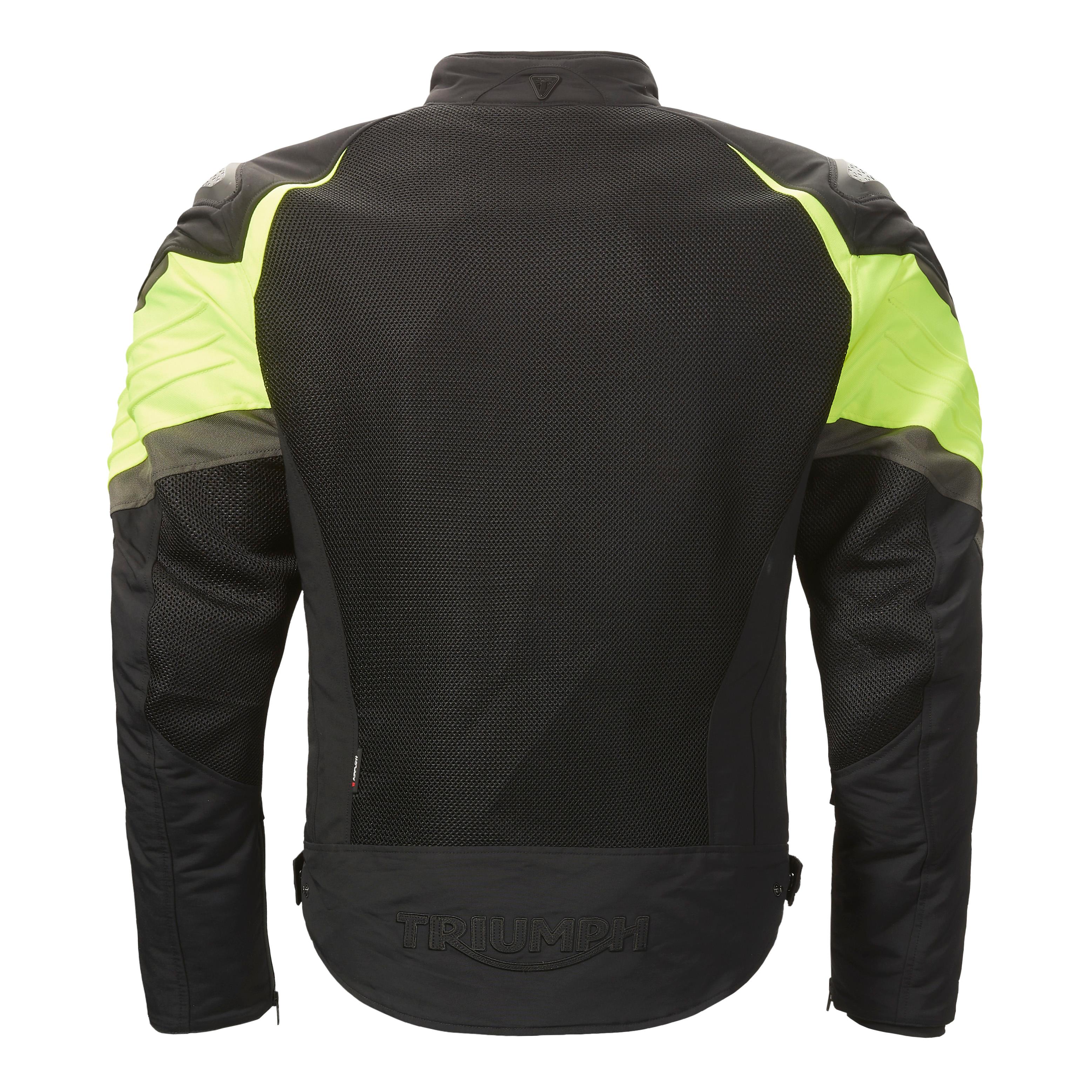 TRIPLE MESH JACKET - BLACK / FLURO XL image 1