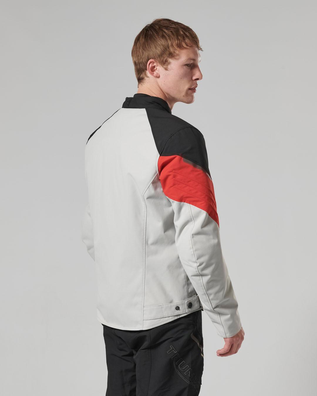 TRIPLE ROADSTER JACKET - BLACK / GREY / RED M image 19