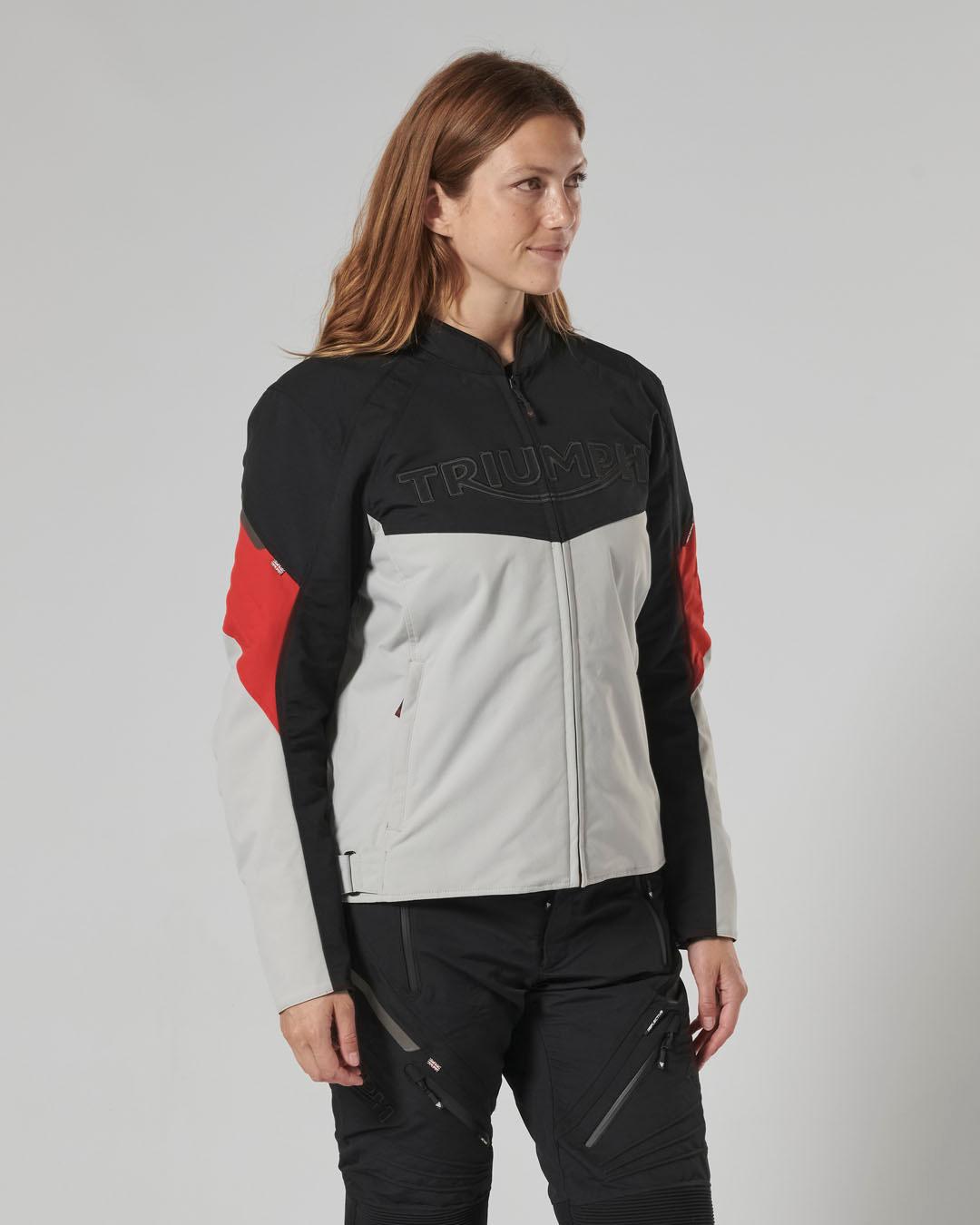 TRIPLE ROADSTER JACKET - BLACK / GREY / RED S image 14