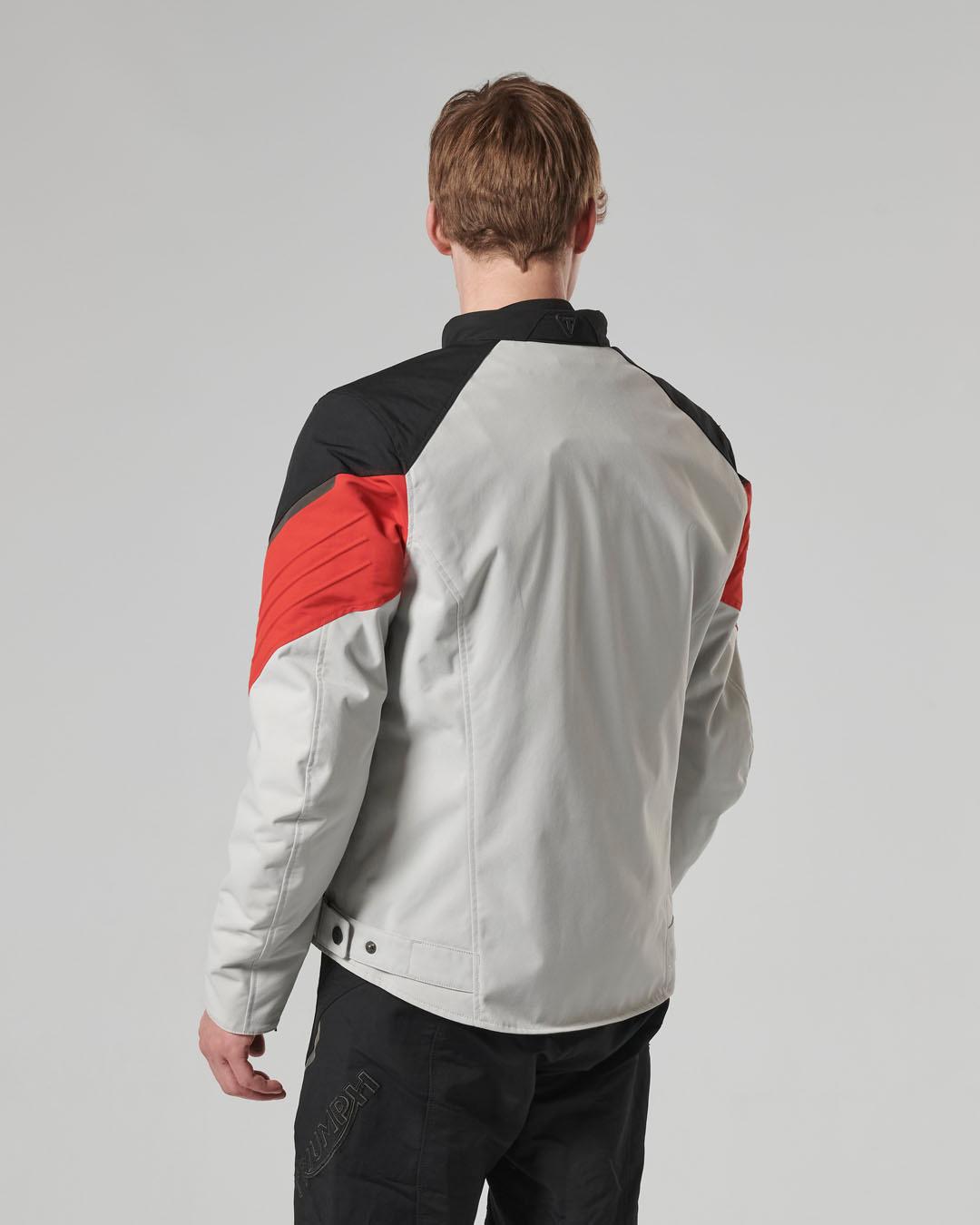 TRIPLE ROADSTER JACKET - BLACK / GREY / RED XS image 10