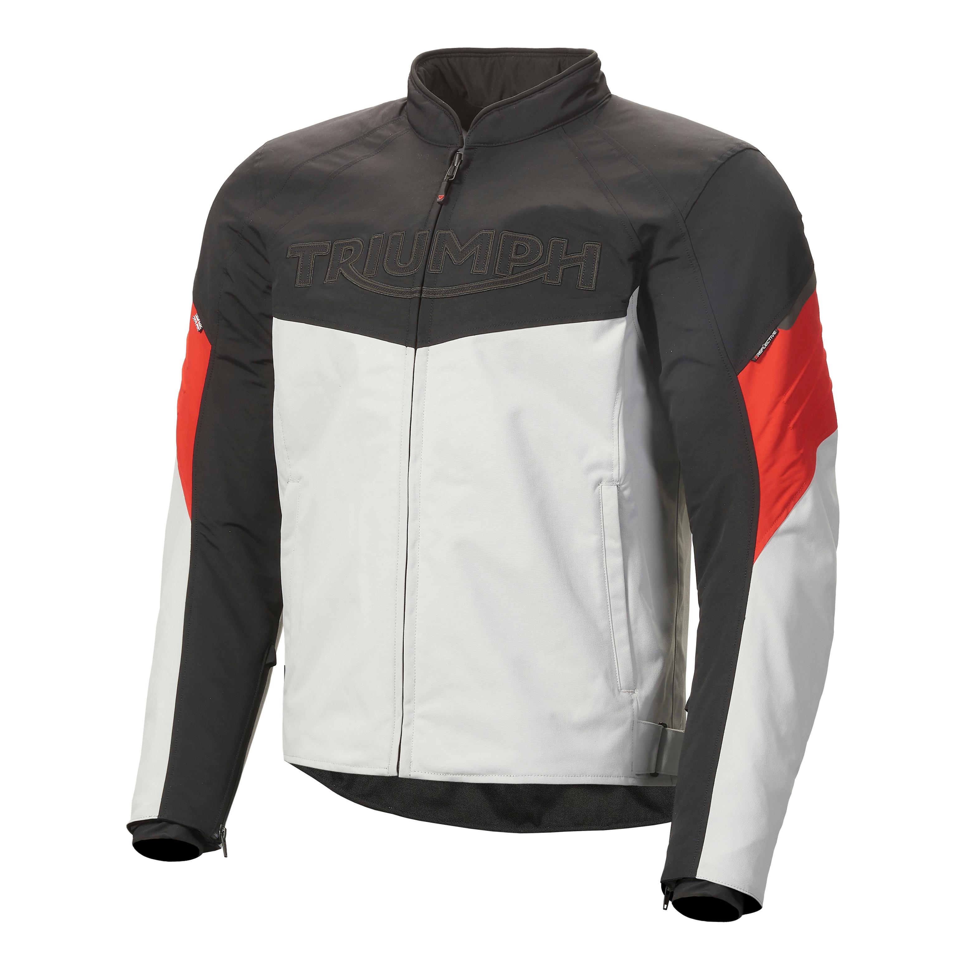 TRIPLE ROADSTER JACKET - BLACK / GREY / RED XS image 3