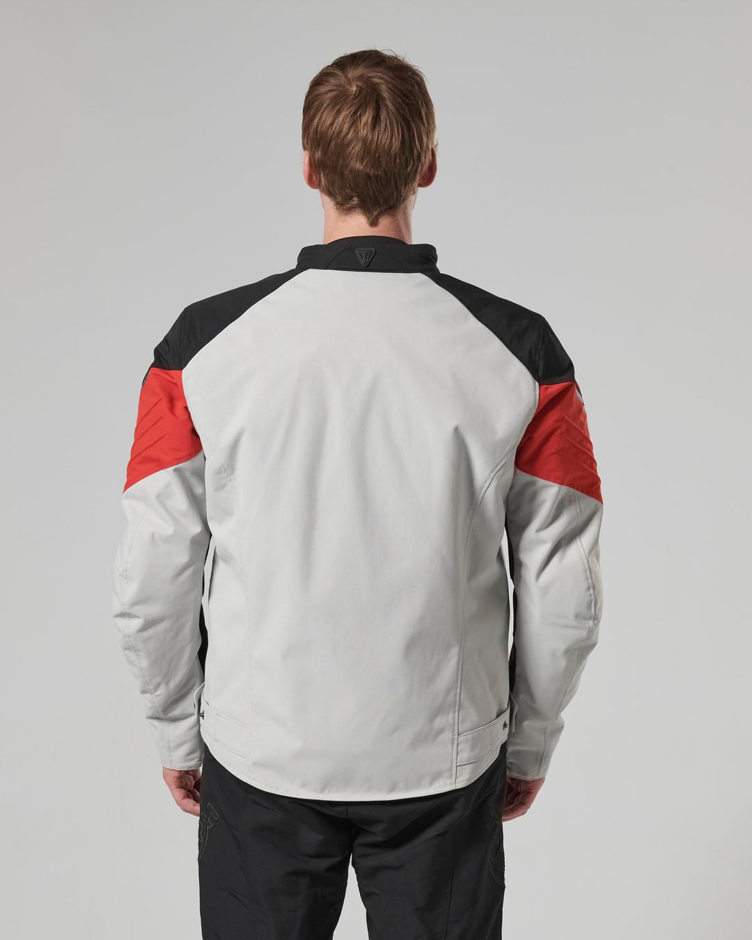 TRIPLE ROADSTER JACKET - BLACK / GREY / RED XS image 14