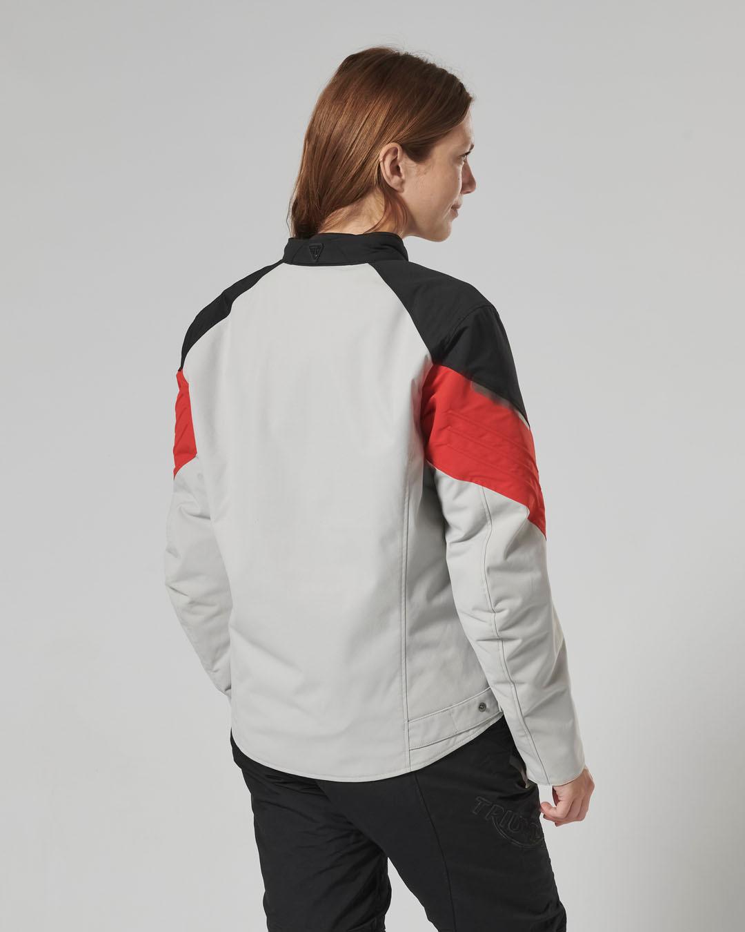 TRIPLE ROADSTER JACKET - BLACK / GREY / RED XXL image 15