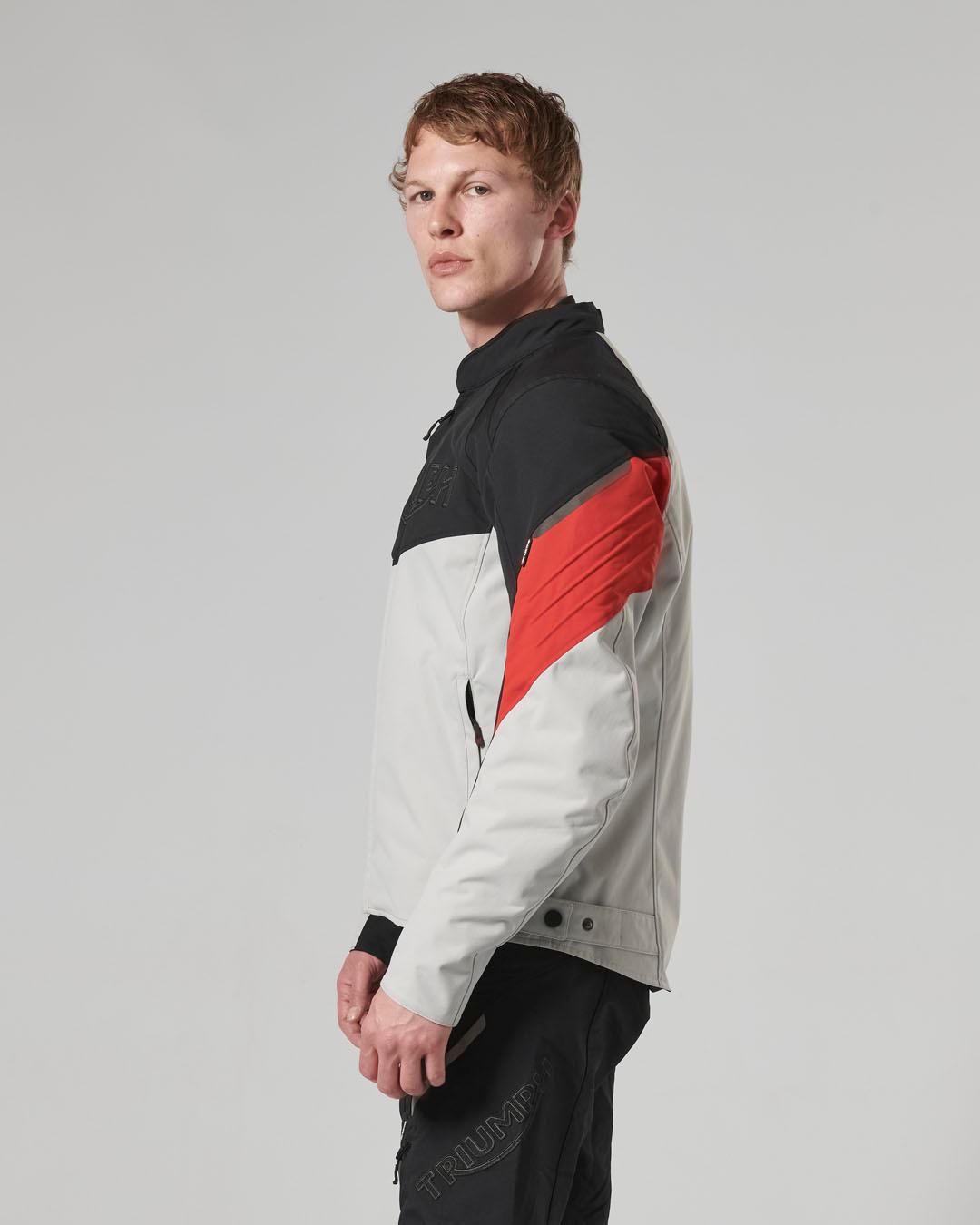 TRIPLE ROADSTER JACKET - BLACK / GREY / RED XXL image 18