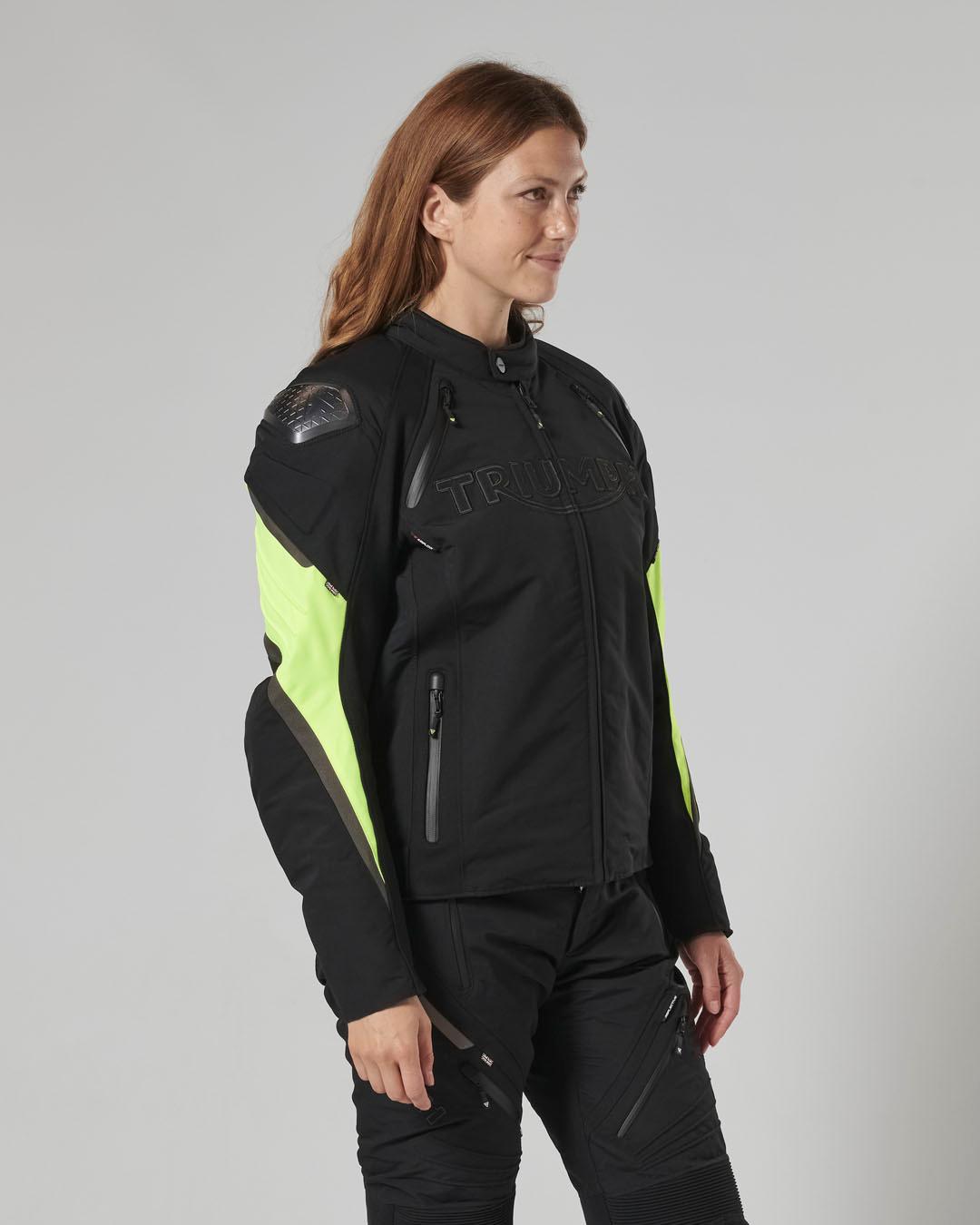 TRIPLE SPORTS TRITECH JACKET - BLACK / FLURO L image 9