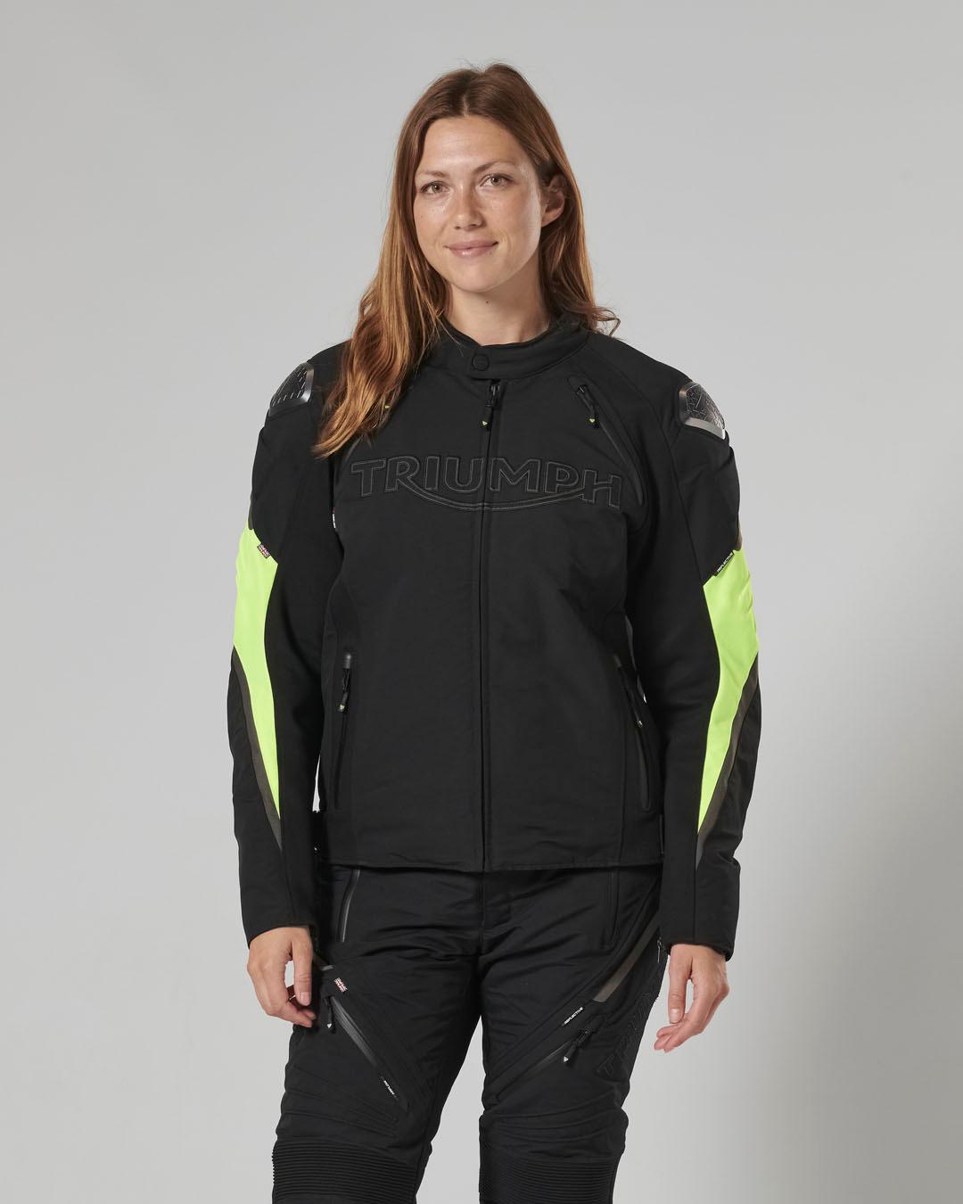 TRIPLE SPORTS TRITECH JACKET - BLACK / FLURO S image 10