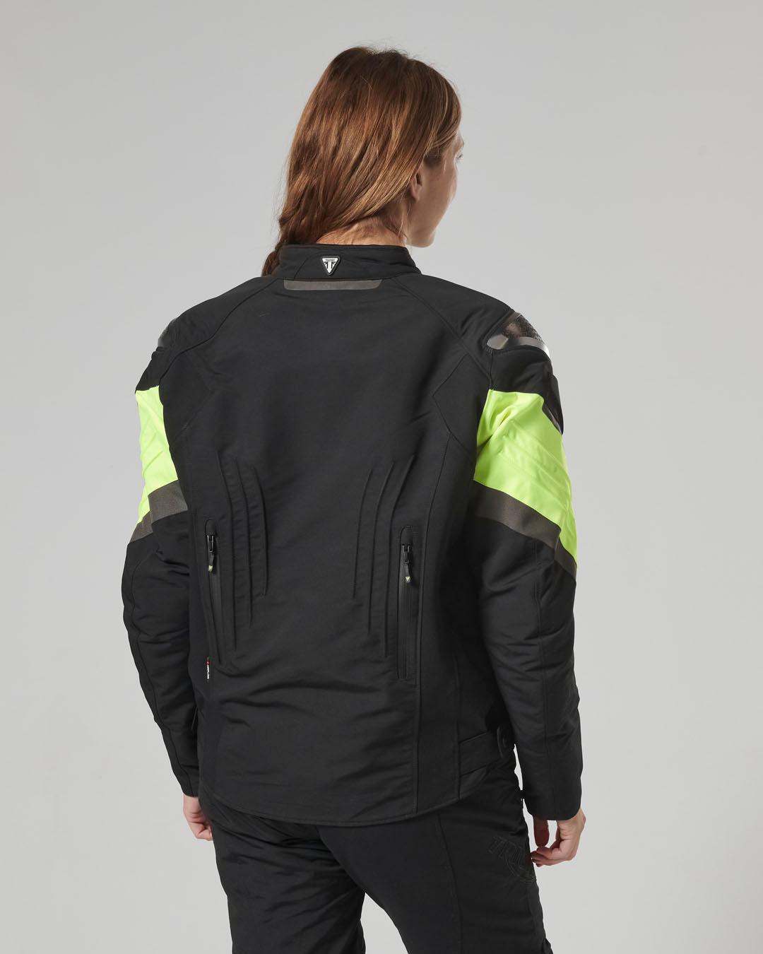 TRIPLE SPORTS TRITECH JACKET - BLACK / FLURO XS image 12