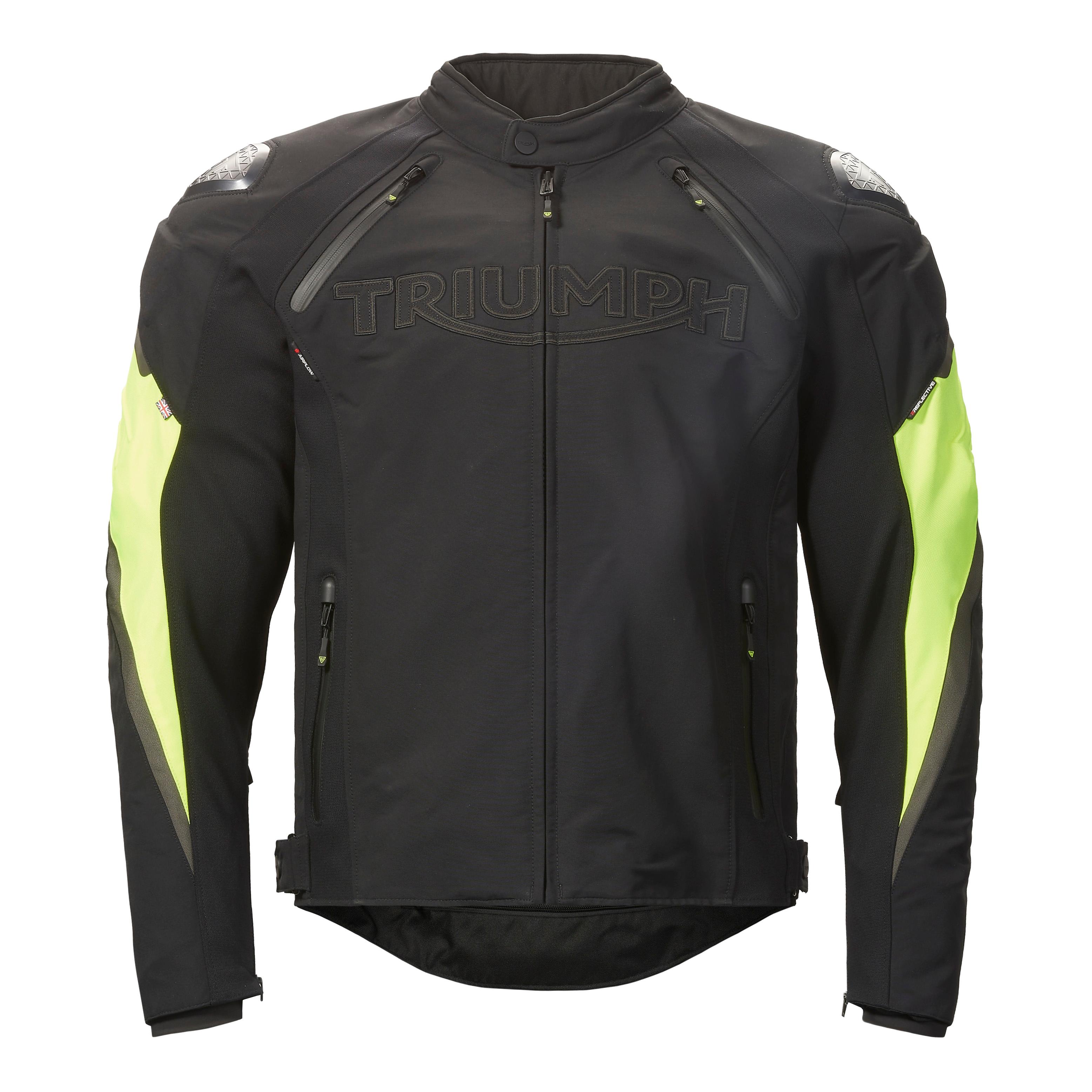 TRIPLE SPORTS TRITECH JACKET - BLACK / FLURO XS image 3