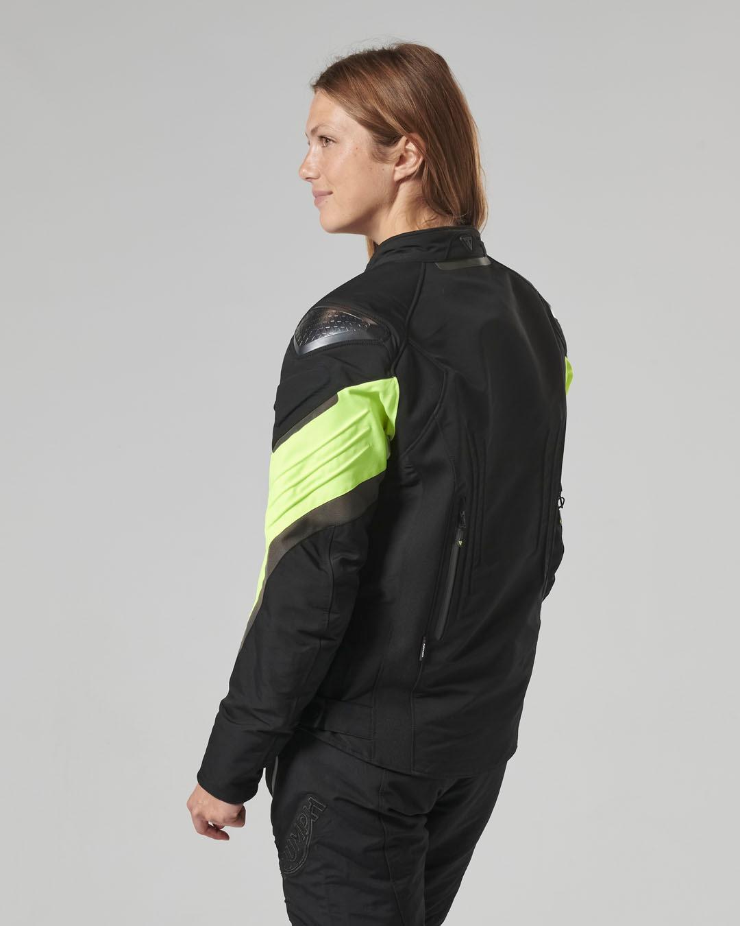 TRIPLE SPORTS TRITECH JACKET - BLACK / FLURO XS image 11