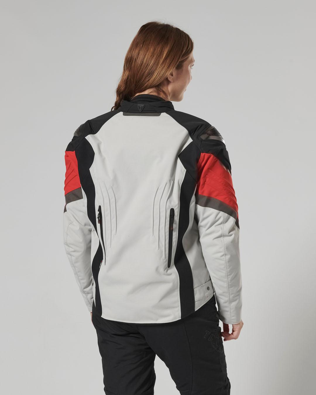 TRIPLE SPORTS TRITECH JACKET - BLACK / GREY / RED S image 14