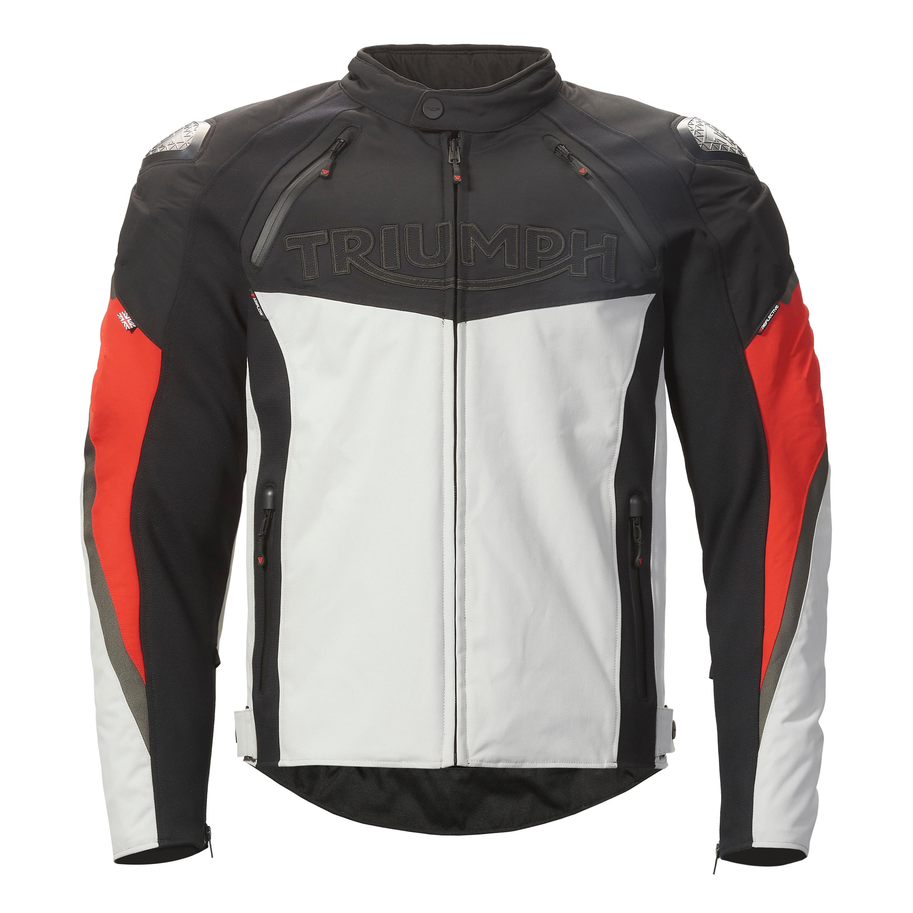TRIPLE SPORTS TRITECH JACKET - BLACK / GREY / RED S image 5