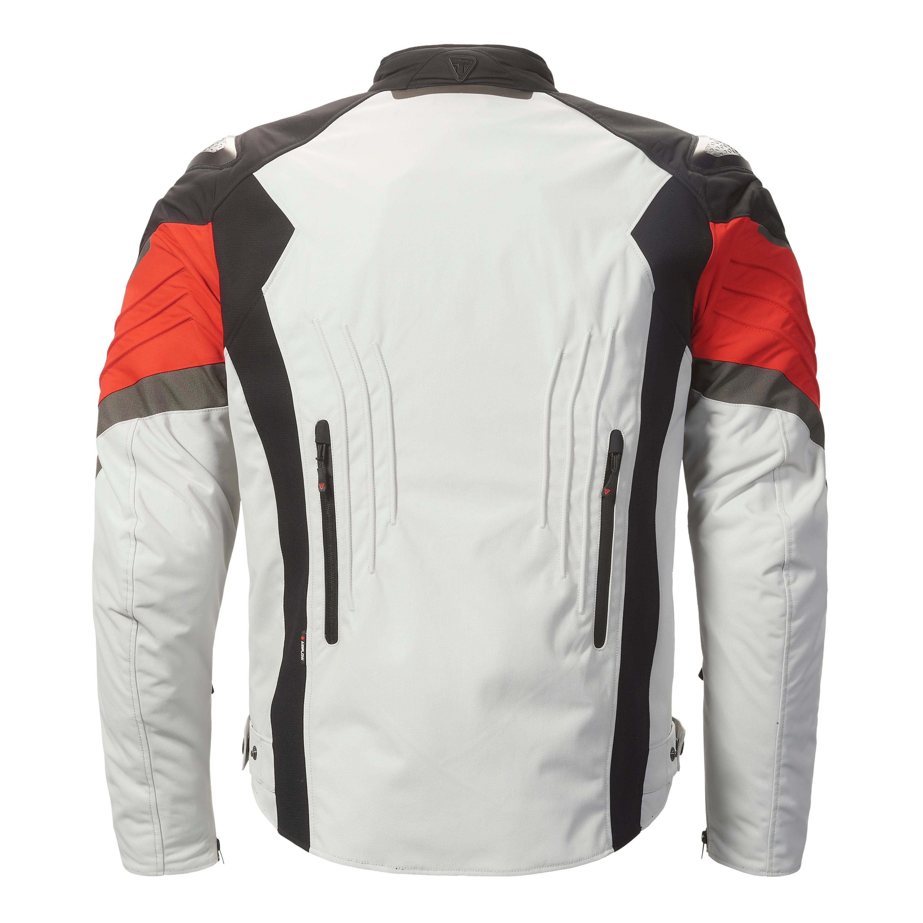 TRIPLE SPORTS TRITECH JACKET - BLACK / GREY / RED XXL image 4