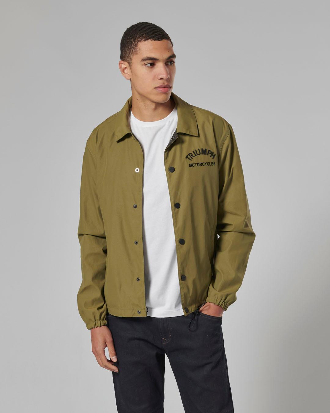 CARTER COACH JACKET KHAKI M image 9