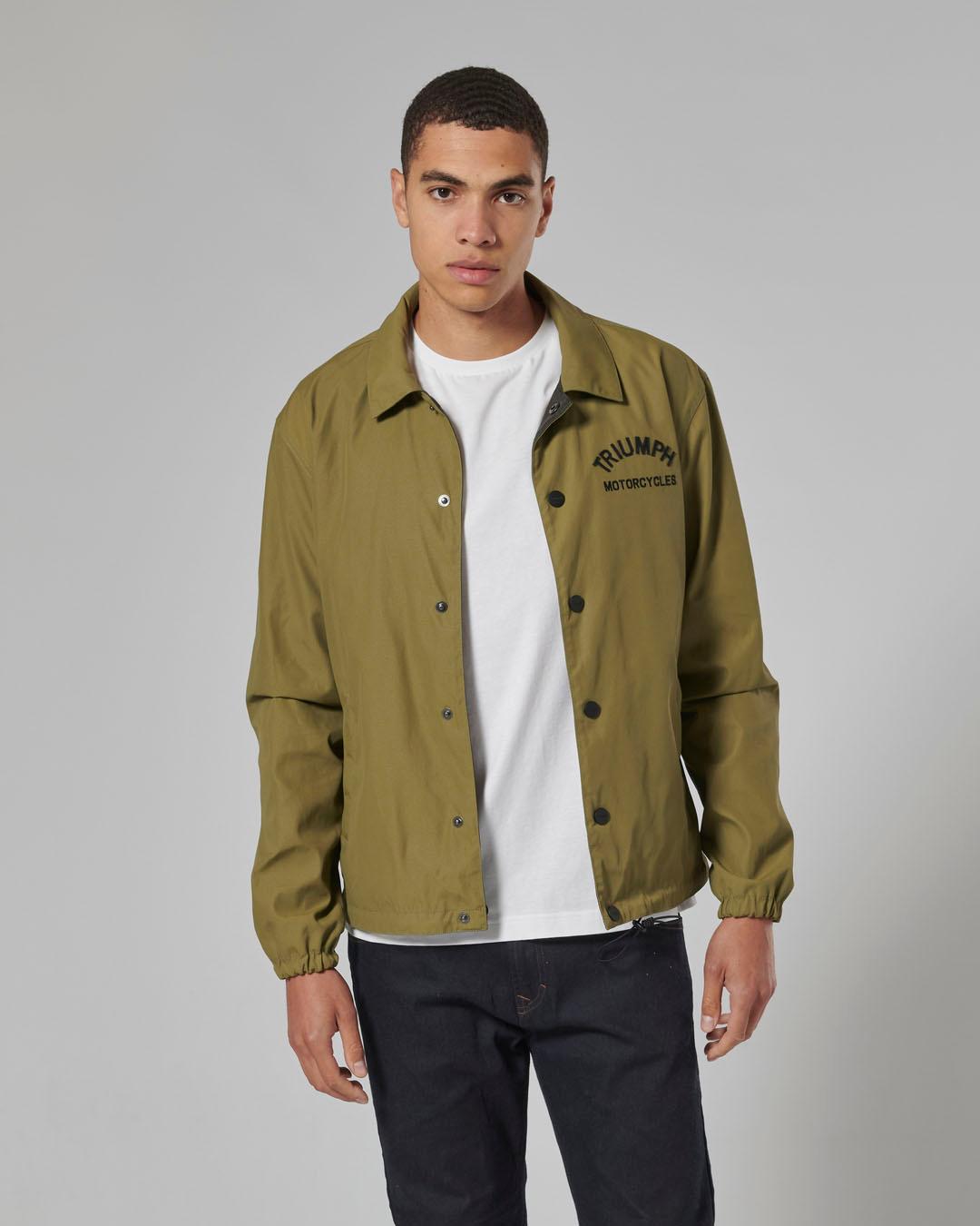 CARTER COACH JACKET KHAKI XS image 5