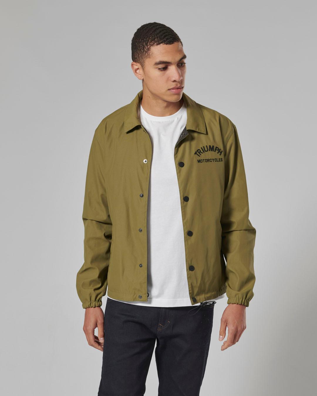 CARTER COACH JACKET KHAKI XXL image 8