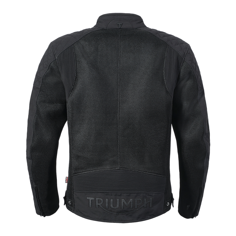 BRADDAN RETRO MESH JACKET BLACK XS image 12