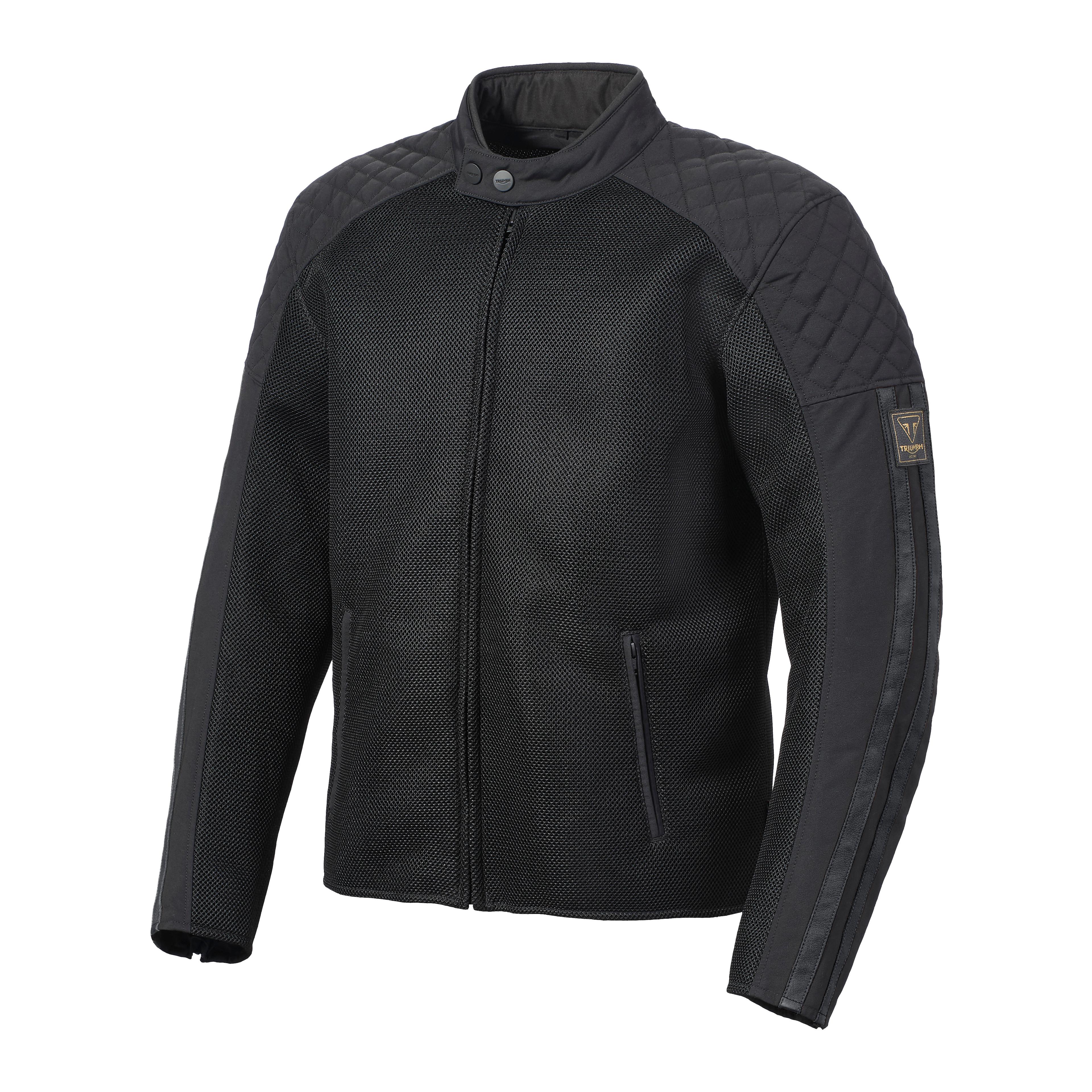 BRADDAN RETRO MESH JACKET BLACK XS image 21