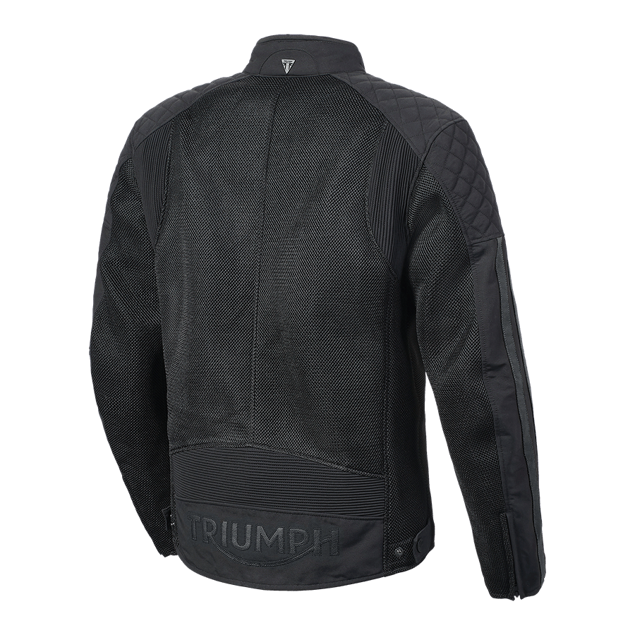 BRADDAN RETRO MESH JACKET BLACK XS image 22
