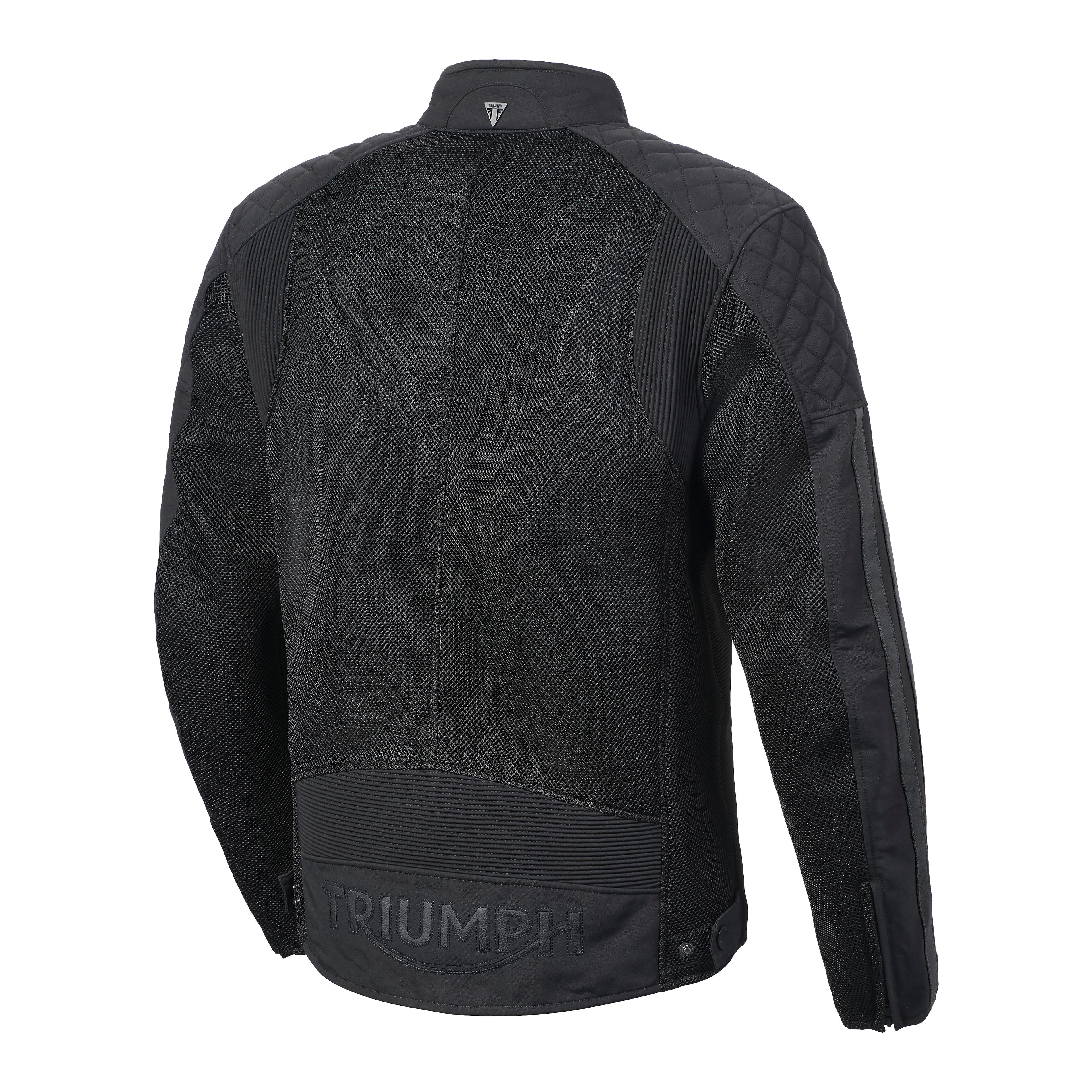 BRADDAN RETRO MESH JACKET BLACK XS image 13