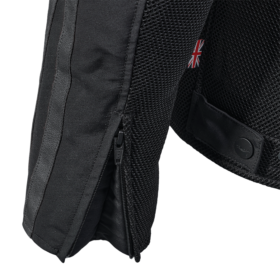 BRADDAN RETRO MESH JACKET BLACK XS image 15