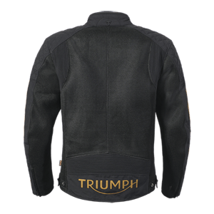 BRADDAN RETRO MESH JACKET BLACK / GOLD M image 33