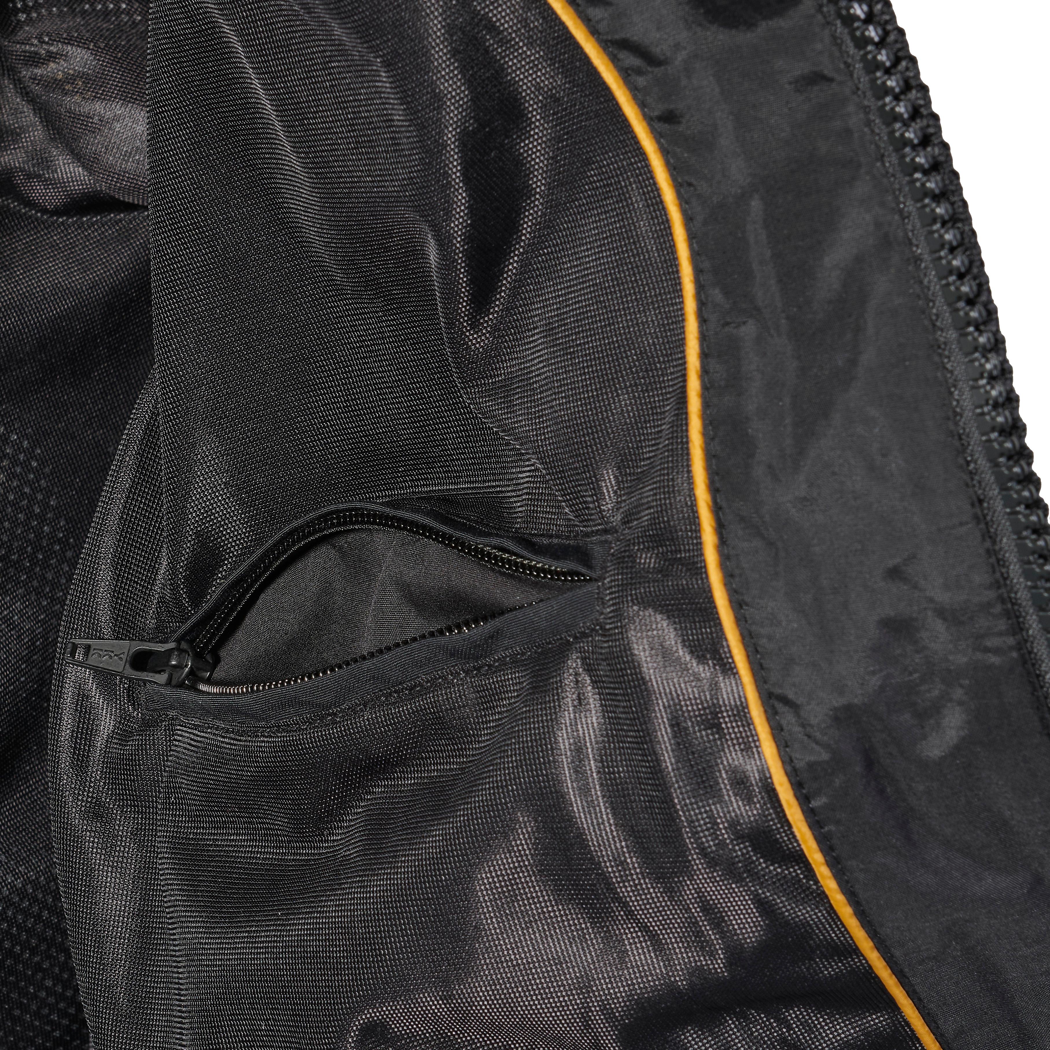 BRADDAN RETRO MESH JACKET BLACK / GOLD XL image 23