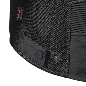 BRADDAN RETRO MESH JACKET BLACK / GOLD XL image 6