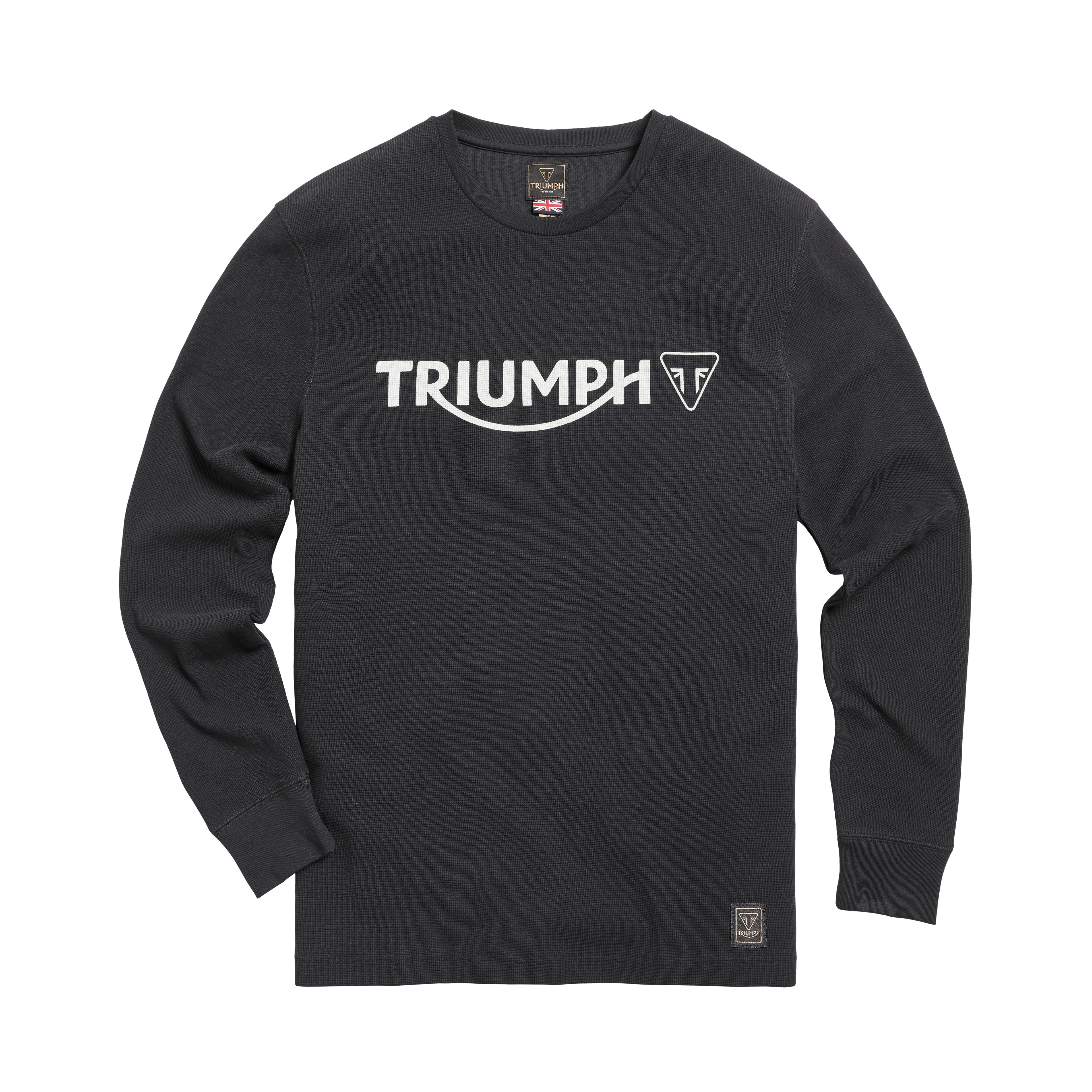 BETTMANN L/S WAFFLE BLACK T-SHIRT S image 1